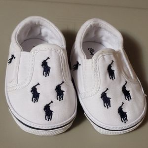 Ralph Lauren infant size 1 crib shoes